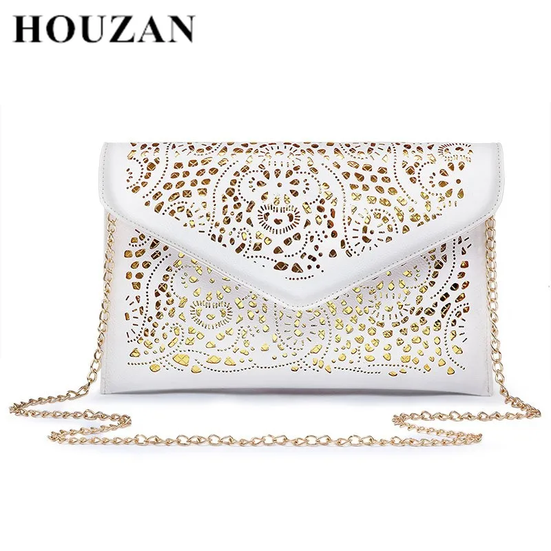 Solid-Women-Envelope-Bag-Fashion-Women-s-Clutch-Bag-Hollow-Out-Designer-Messenger