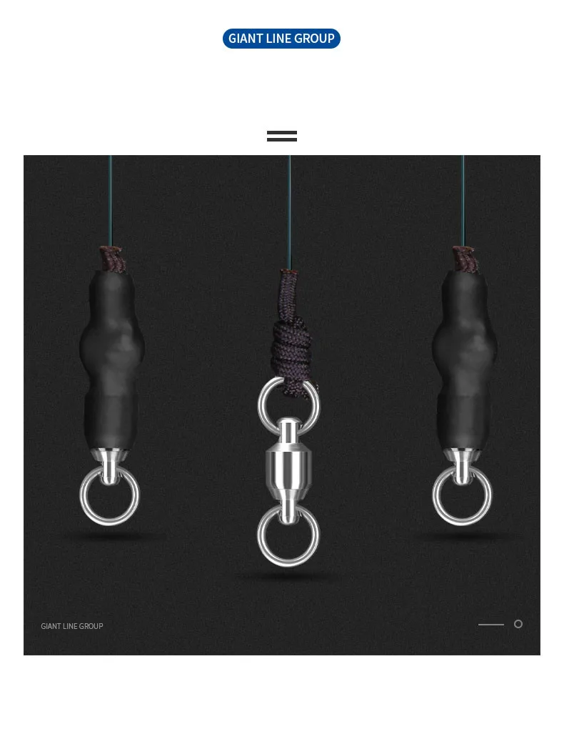 2 Pcs Nylon Angelschnur Set für Herabuna Angelschnur Gruppe Hera Angeln Rigs Boje Sitz + Swivel + Platinen -Eva Schaum Spule-Raum Bean – Detail 7
