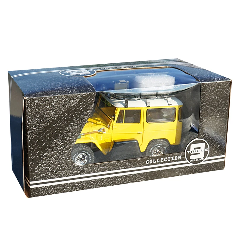 1:18 Масштаб 1977 Rand Cool Road Ze литая под давлением Land Cruiser модель из сплава FJ40 внедорожник металлический автомобиль игрушки как детский подарок