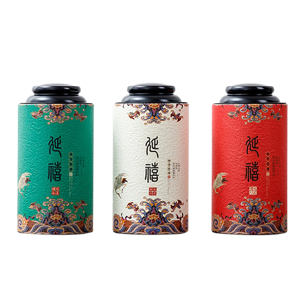 

Star Packaging Tin Insert Cover For Tea Packing Hot Sale 4 Color Printed Paper Tube Box