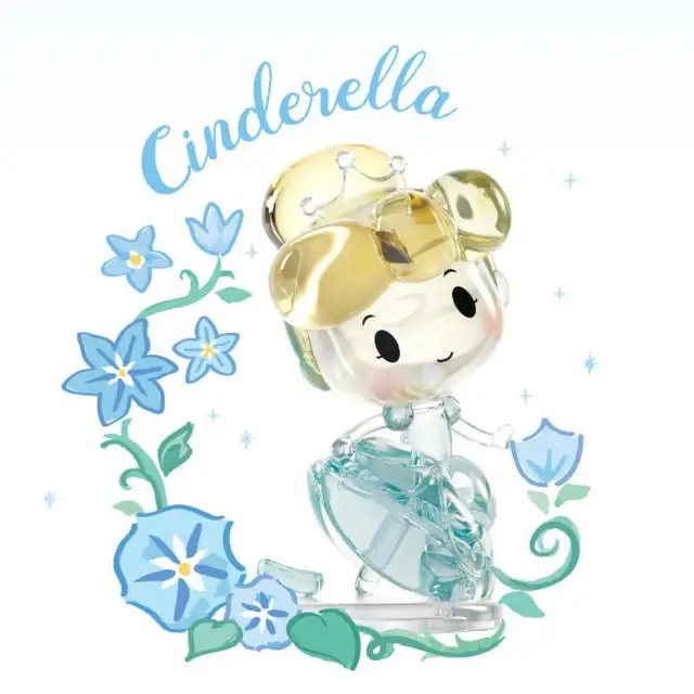 Disney Princess Crystal Building Blocks Ornament Three-dimensional Table Ornament Adult Toys Children Gift Collection Model 3