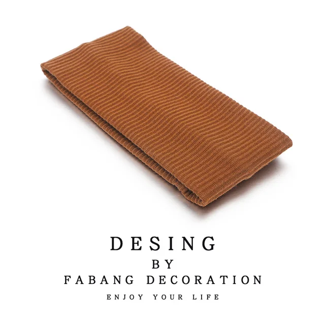 Woolen Cross  Top Knot Elastic Hair Bands For Women Soft Solid Color Turban Headbands Women Girls Hair Accessories 2021 Q