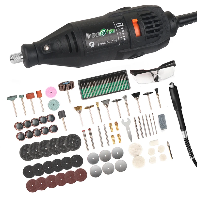 Set Dremel Style MultiPro Drill Carving Pen Soft Shaft