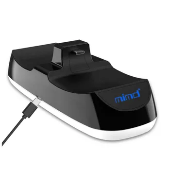 

Game Controller Gamepad Dual Port Charging Dock Stand Station Charger Base Cradle Holder Power Supply For Playstation5 PS5