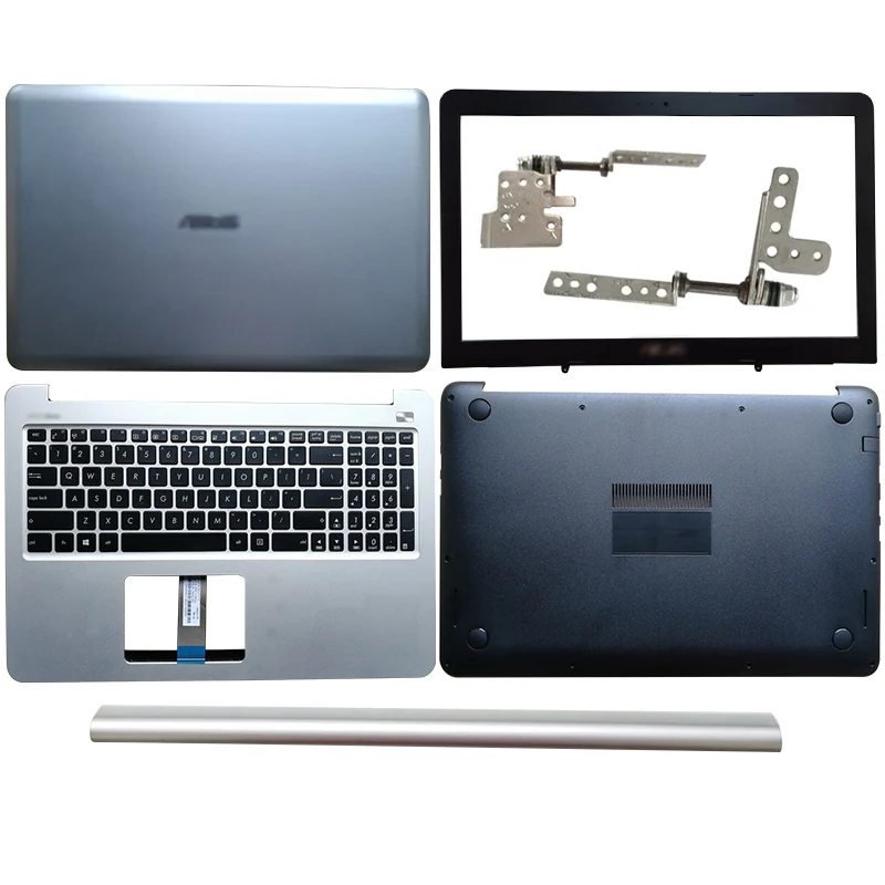 

NEW For ASUS 15.6" K501 K501LB K501LX K501L V505L A501 A501L LCD Back Cover/Front Bezel/Hinges/Hinges Cover/Palmrest/Bottom Case