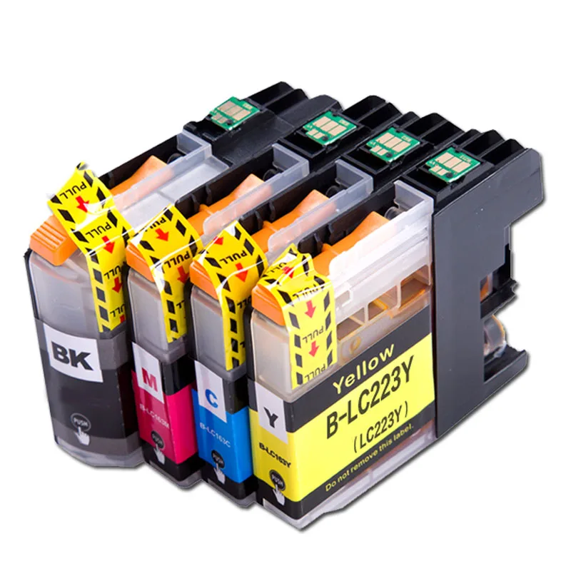Совместимый с Brother LC223 чернильный картридж для Brtoher DCP-J562DW/J4120DW/MFC-J480DW/J680DW/J880DW/J4620DW/J5720DW/J5320DW