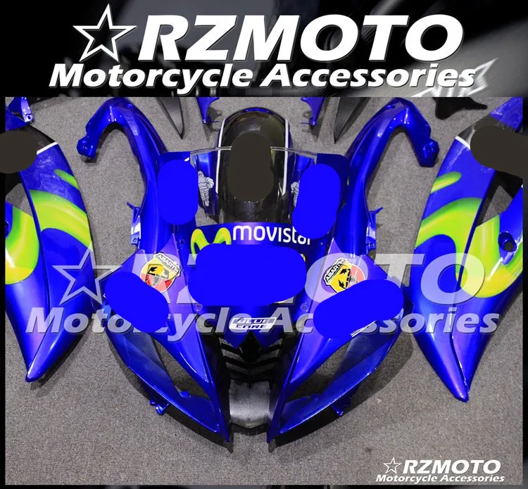 ABS мотоцикл обтекатель комплект для YAMAHA YZF R6 2008- год кузов литьевая форма Магазин № 1729
