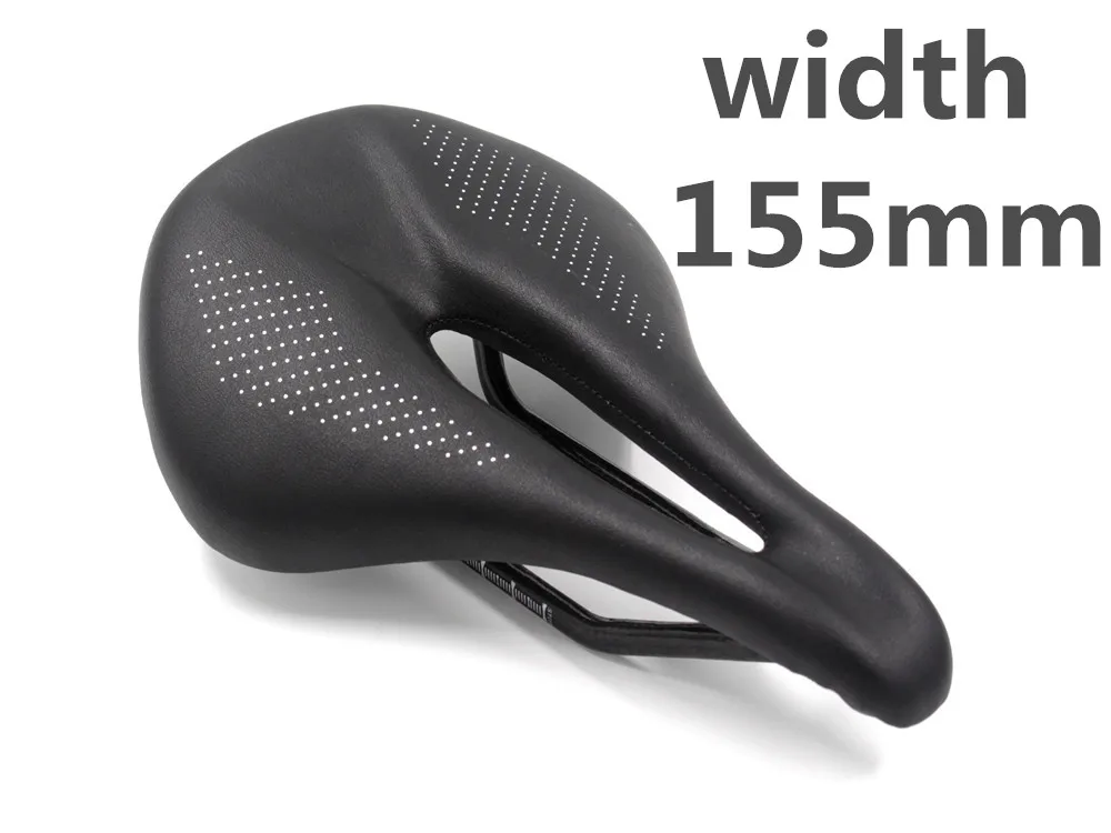 155mm Mtb горный велосипед велосипедное седло для человека триатлон с раздельным стартом велосипедное седло время Трейл Комфорт Гонки сиденье углеродного волокна седло дорога - Цвет: 155mm