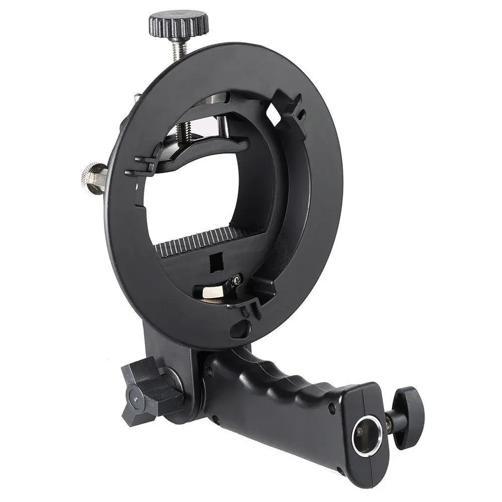 Кронштейн BEESCLOVER S-type Speedlite Bracket Pro Mount Adapter Holder Для Speedlite Snoot Flash Softbox handgrip r60