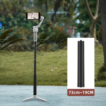 

Adjustable Extension Bar Rod Selfie Stick for DJI OM 4 OSMO Mobile 3 2 Zhiyun Smooth 4 Feiyu Vimble 2 Handheld Gimbal Accessorie