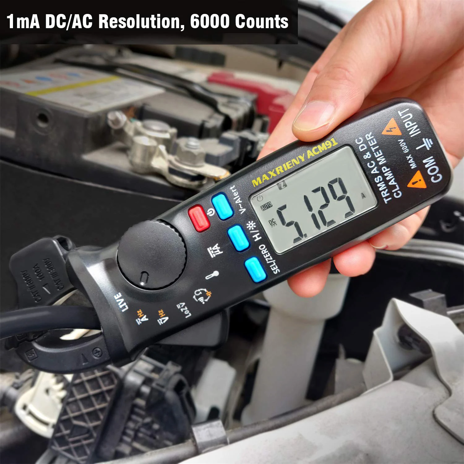 Digital Clamp Meter Multimeter ACM91
