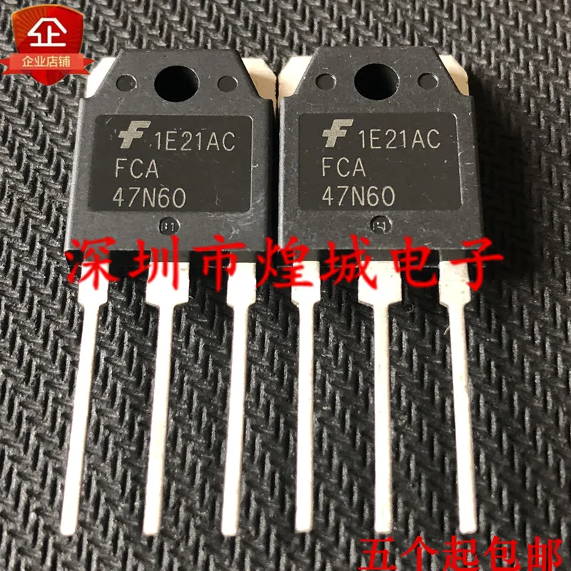 

5 шт./лот FCA47N60 ½ TO-3P 600V 47A