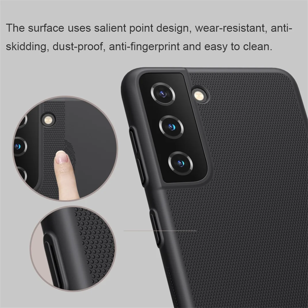 silicone cover with s pen For Samsung Galaxy S21+ S21 Ultra 5G Case Covers Nillkin Frosted Shield Hard PC Phone Back Cover For Samsung Galaxy S21 S21 Plus samsung flip phone cute