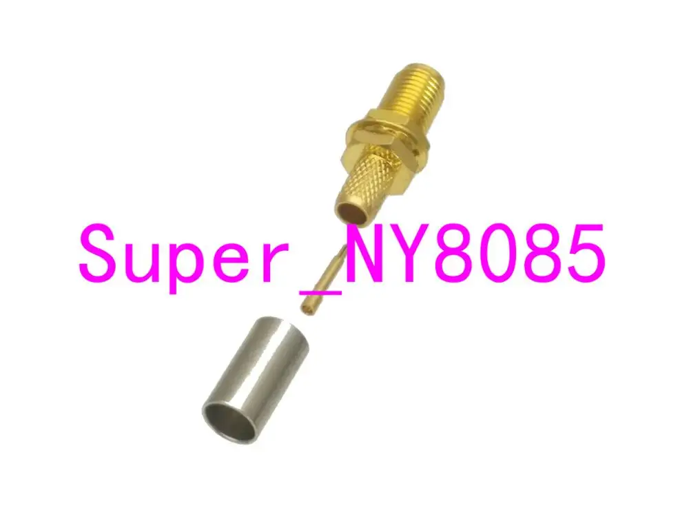 10 шт. RP SMA разъем для RG 8X LMR240 RG8X|connector crimp|connector plugconnector female |