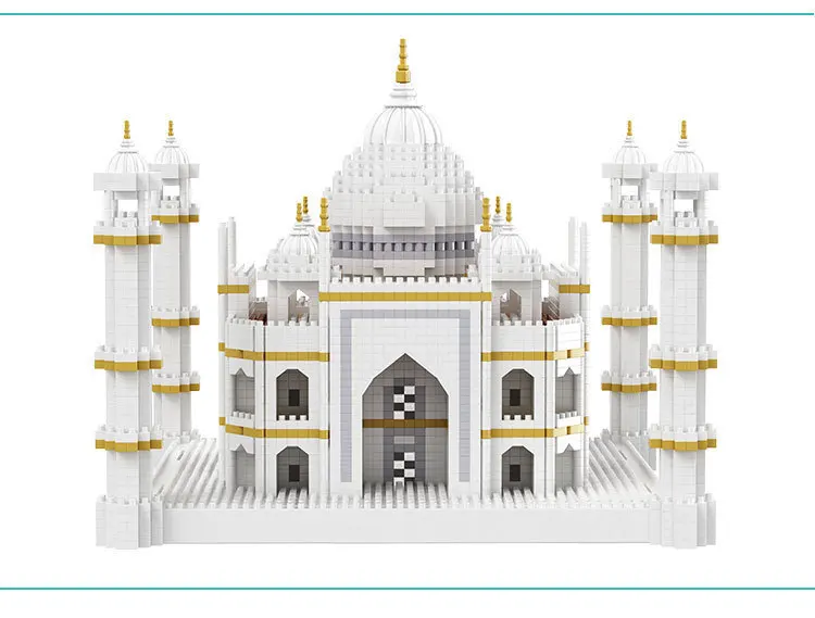 

Balody 16067 Taj Mahal Micro Drill Small Particles Building Blocks Assembled Educational Architecture Model Creative Self-Spell