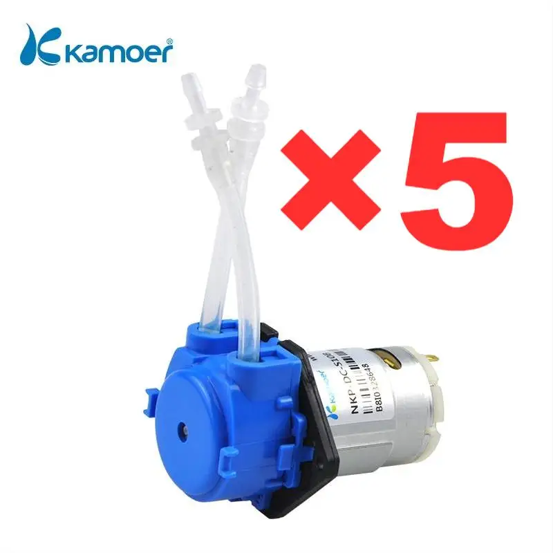 Перистальтический дозирующий Насос Kamoer NKP 12 В с силиконовой трубкой 3*5 мм 3 ротора