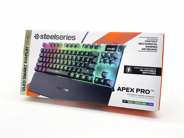 Steelseries Apex Pro Apex Pro Tkl Gaming Mechanical Keyboard Rgb Backlit Adjustable Mechanical Keyboard Keyboards Aliexpress