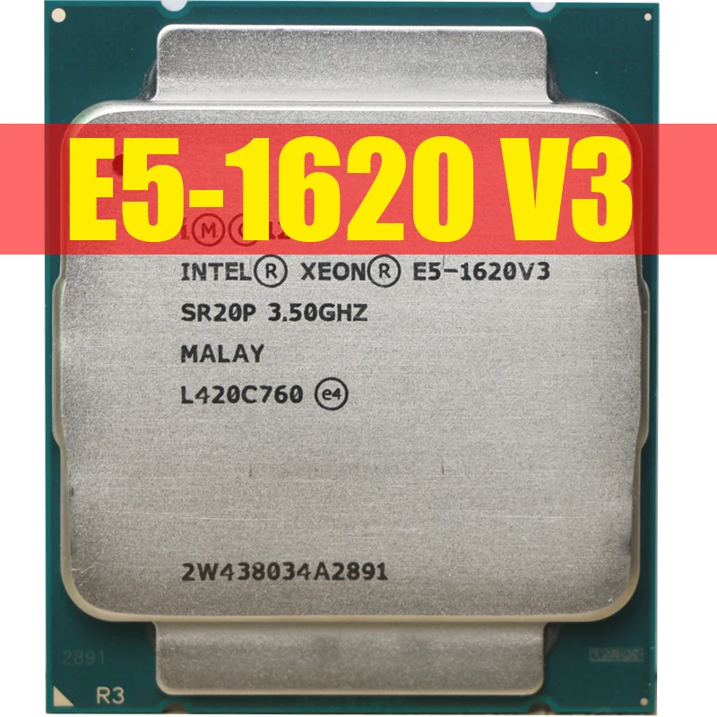 Процессор Intel Xeon E5 1620 V3 для ПК 4 ядра 3 5 ГГц 140 Вт|Процессоры| |