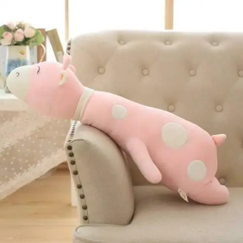 B 50-100 см Жираф плюшевая игрушка Kawaii мягкая подушка мягкая кукла домашний Декор подарок мягкие животные - Цвет: B