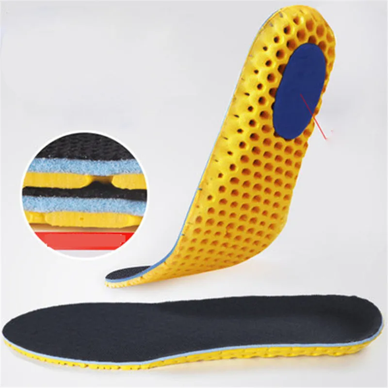 Mejor precio Plantilla de espuma con memoria para zapatos, suela de malla desodorante, cojín transpirable, plantillas para correr para pies, plantillas ortopédicas para hombre y mujer WGwgrmmmAGJ
