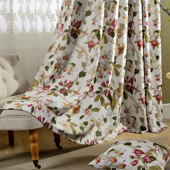 

Purple/Coffe Tree Jacquard Blackout Curtains for Living Room Bedroom Faux Linen Window Drapes Custom Made