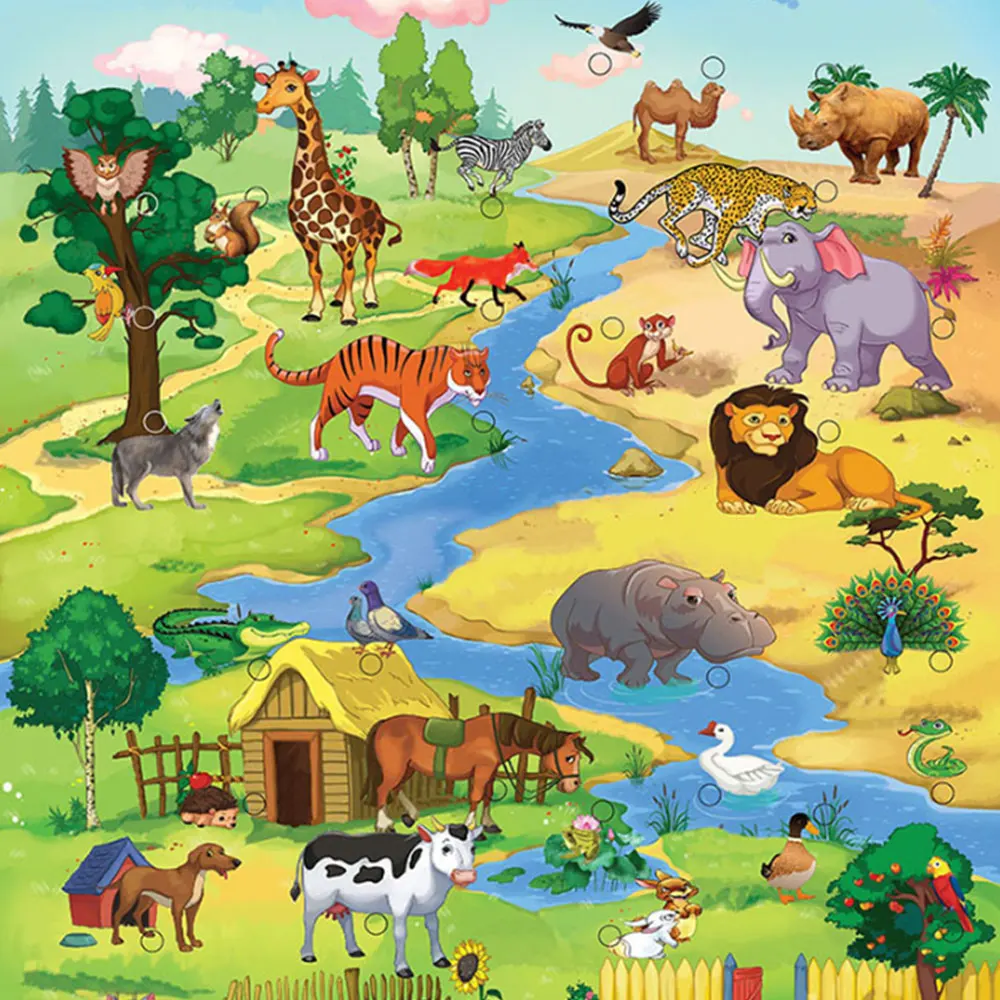 Электронная книга для чтения языков раннего точечного с арабским и английским