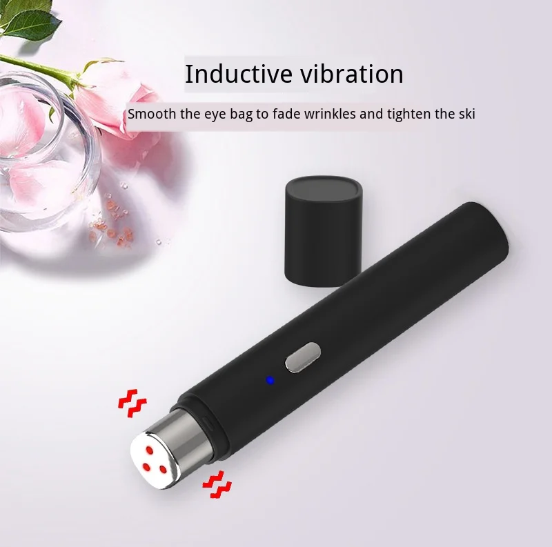 Радиочастотный светильник en мешки под глазами USB зарядка массаж для лица красный светильник уход против веснушек повышение упругости кожи