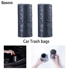Baseus автомобильные мусорные мешки для автомобильных мусорных банок пепельница бочки автомобильный мини-ящик для хранения Авто аксессуары мусорный мешок внутренние мусорные мешки