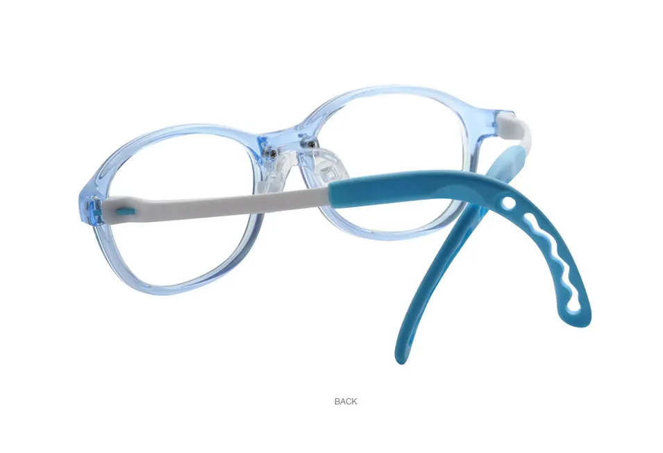 Kinder Brillen Rahmen 44MM Ultra-licht TR90 Gläser Rahmen w/ Silicon Nose pads, speicher Tempel Für Jungen Mädchen – Detail 15