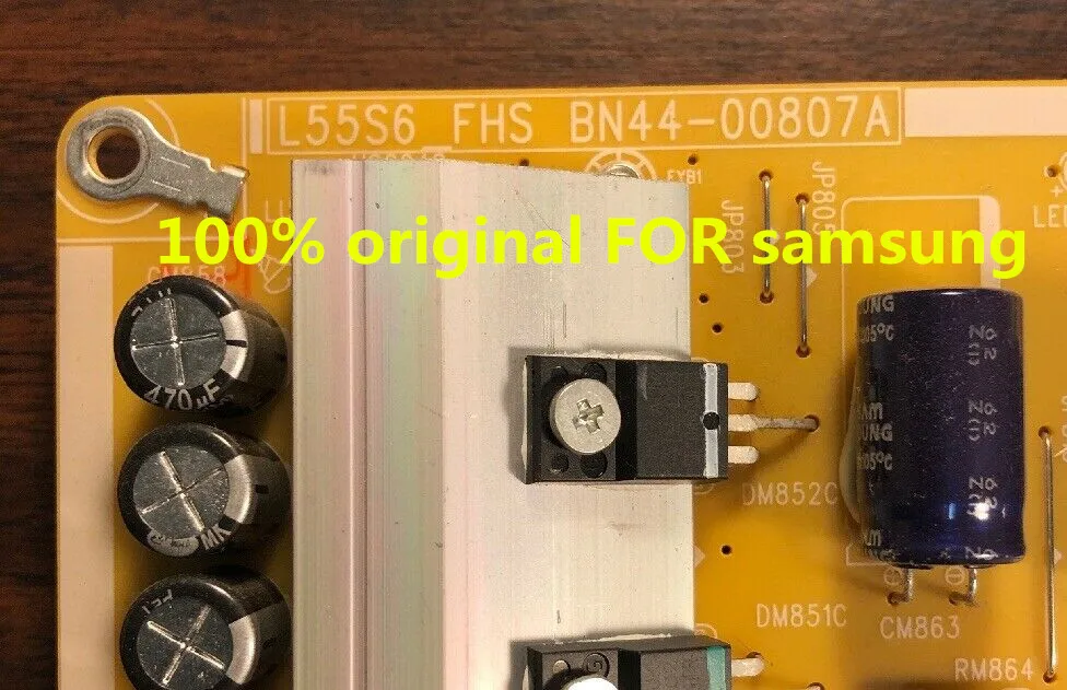 Оригинальная плата питания для samsung UA55JU6800JXXZ UA55JU6400JXXZ плата BN44-00807A L55S6-FHS тест, хорошее качество