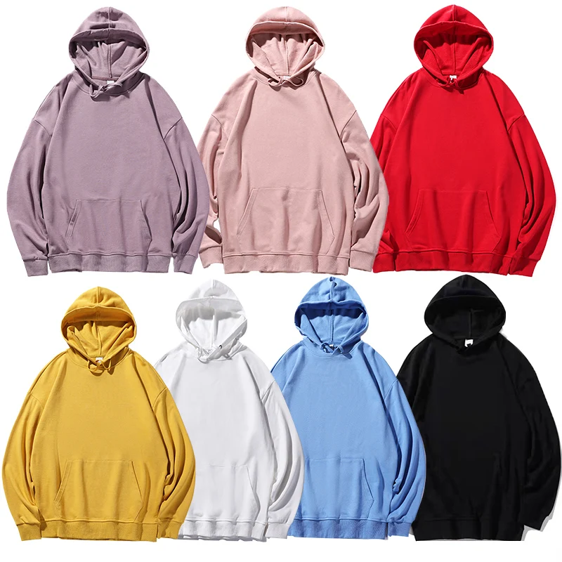 New 2019 Spring Autumn Cotton Fashion Men's Hoodies Male Casual Sweatshirts Female Solid Color Sweatshirt Tops | Спорт и