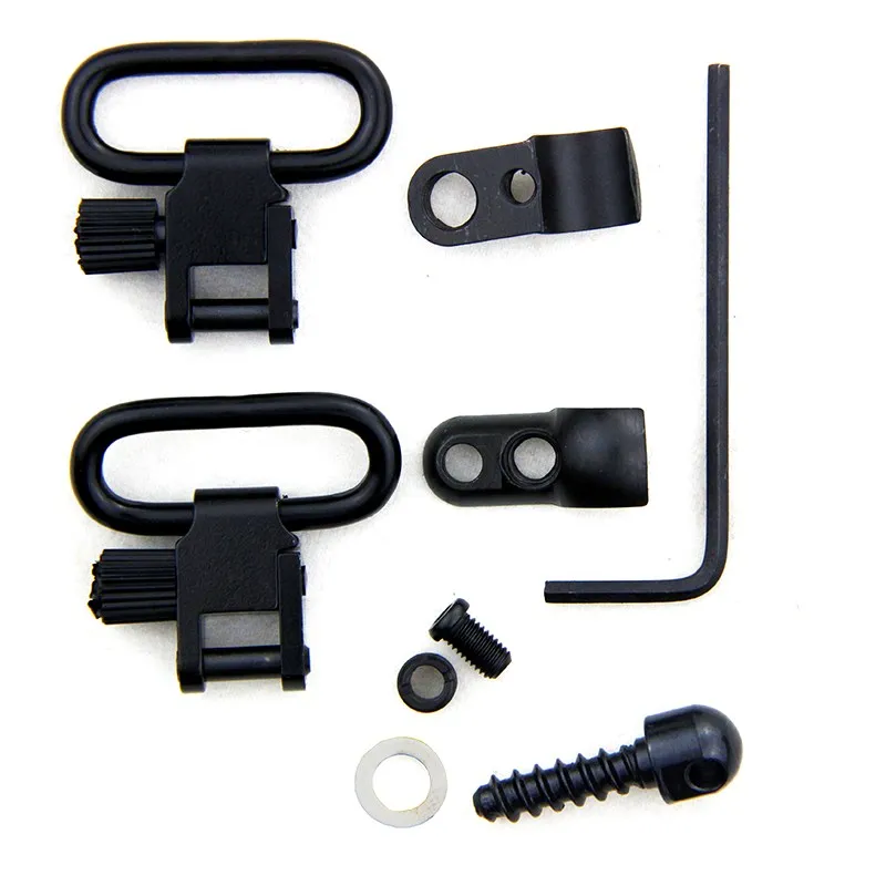 10 Sets QD Detachable 1'' Rifle Sling Mount Kit .22 Cal Split Band with barrel or Tube Magazine dia of .430"-450" | Спорт и