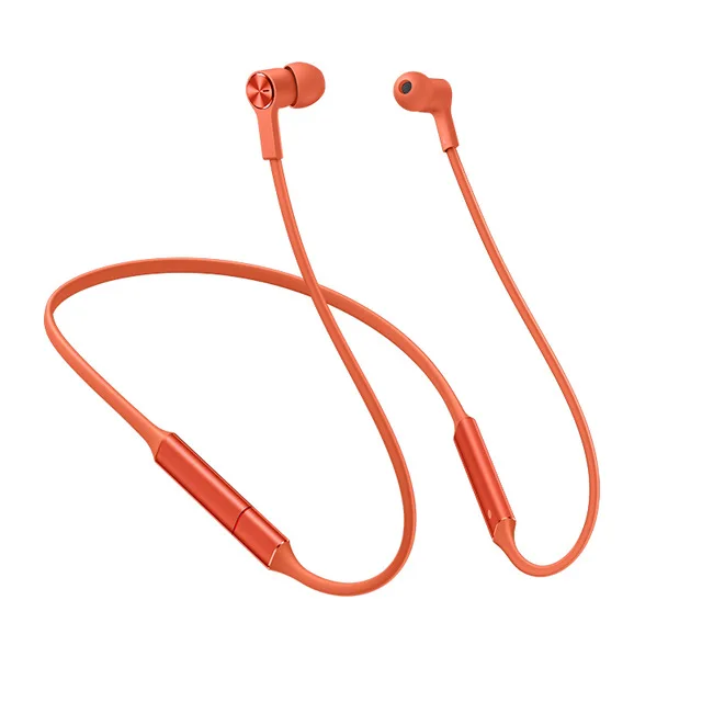 Huawei FreeLace спортивные наушники CM70-C Bluetooth беспроводные для наушников, карты памяти кабель металлический полость IPX5 Быстрая зарядка - Цвет: Amber Sunrise
