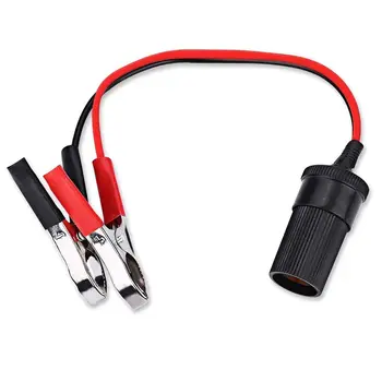 

Car Female Socket Adapter Plug Connector Cable With Car Cigarette Lighter Base Portable Cable Set For 12V-24V Motorcycle Boat