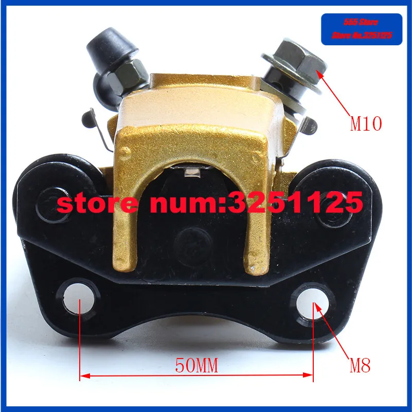 The Motor Store Pinza Freno Anteriore Sinistra E Destra 50/70/90/110Cc Taotao Roketa Atv Quad Sunl Moto