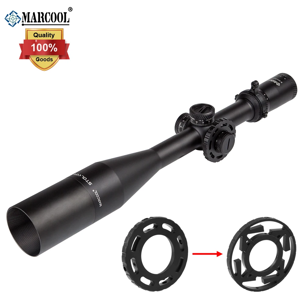 MARCOOL Stalker 5 30x56 HD ИК FFP тяжелый оружие Тактический коллиматор прицела телескоп для