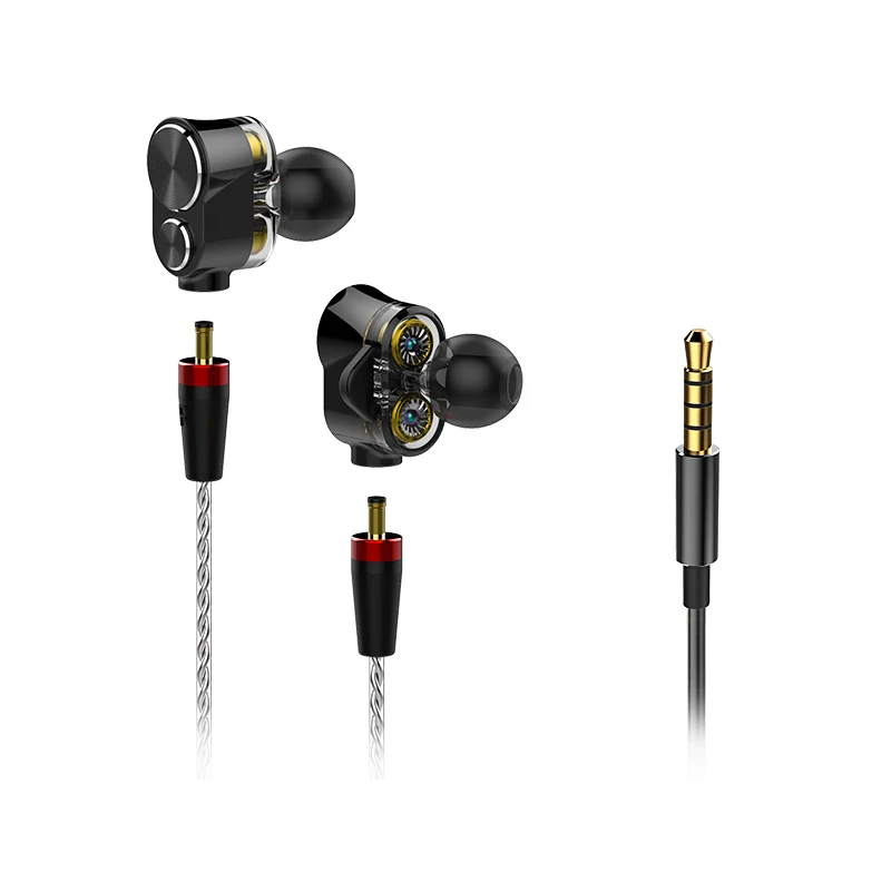 Black 3.5mm Беспроводные наушники Bluetooth 5,0, 6 динамических hi-fi наушников, спортивные подвесные Наушники с разъемом типа C 3,5 мм - Цвет: Black 3.5mm
