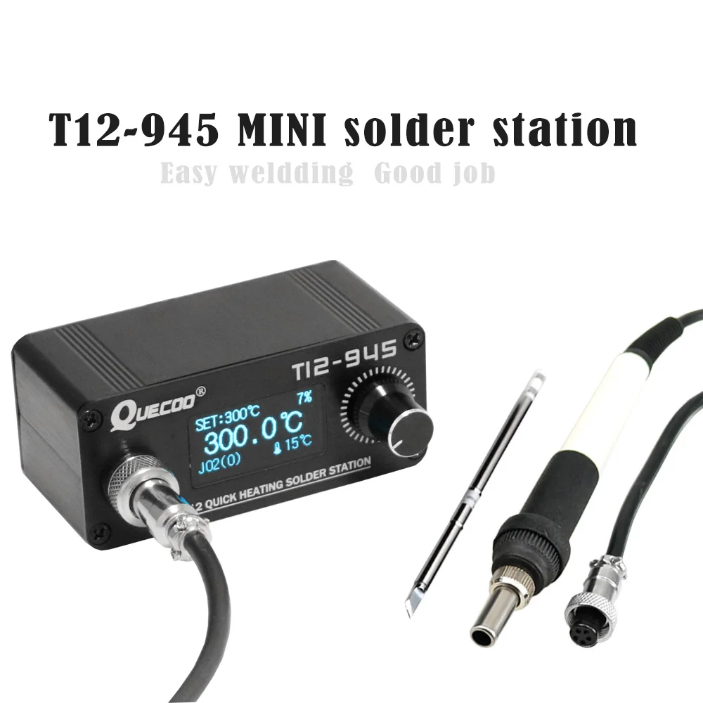 Stm32 V2.1 T12945 Mini Soldering Station Electronic Iron 1.3inch