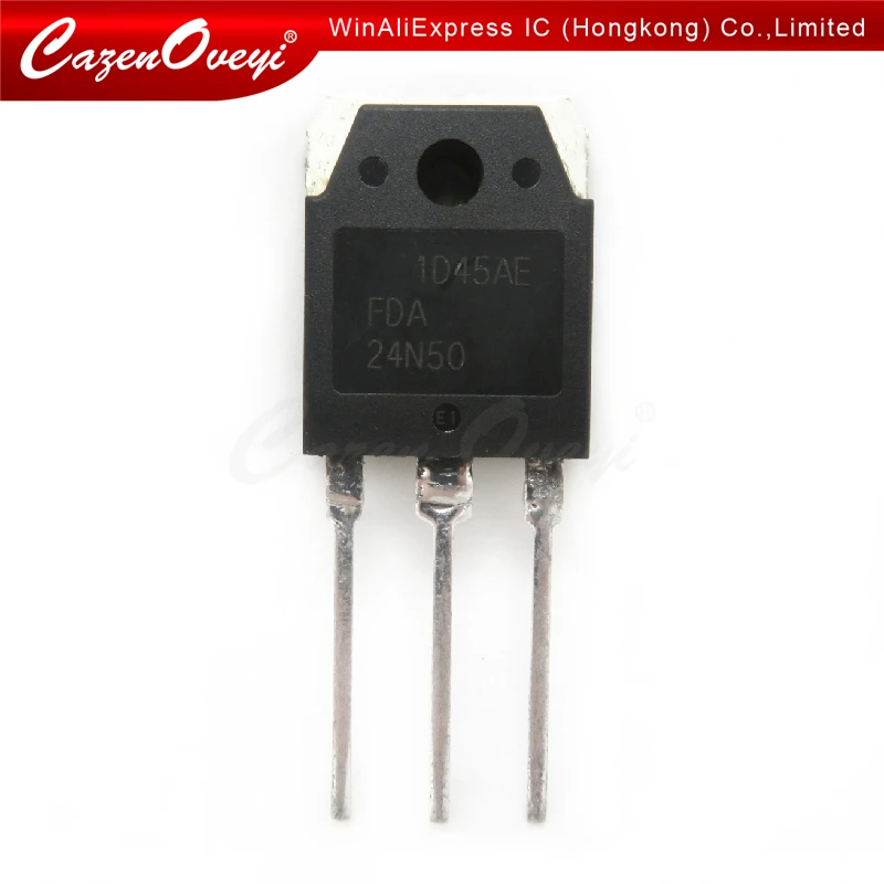 

5pcs/lot FQA24N50 24N50 TO-3P In Stock