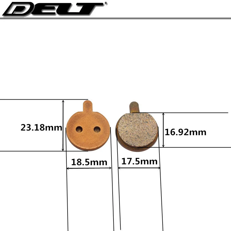 4 пары металлический горный MTB велосипед дисковые Тормозные колодки для ZOOM DB350 DB280 DB450 DB550