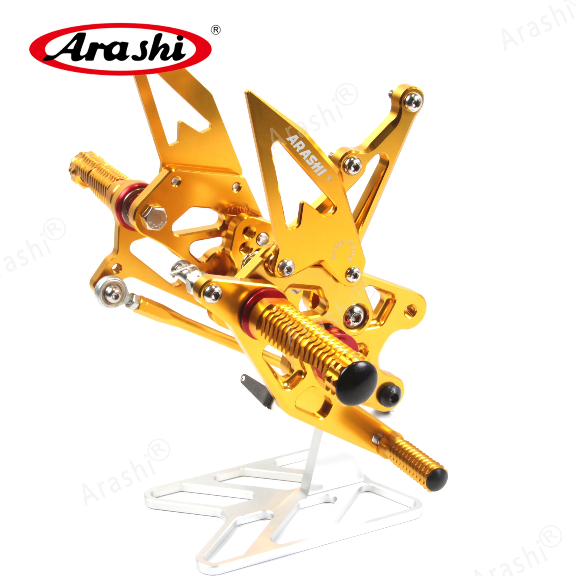Arashi мотоциклетные наездники подножки для SUZUKI GSXR1000 2007 2008 Регулируемые подножки Rearset GSX1000R GSXR GSX-R 1000 1000cc