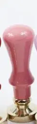 pink Macaron Цвета дерево ВОСК Уплотнительная ручка для штампа латунь сотни узоров Винтаж планета ракета воск печать медь для скрапбукинга - Цвет: pink