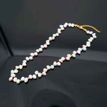 

Go2Boho Choker Necklaces Fresh Water Pearl Necklace Women Luxury Collares Boho Jewelry Bijoux Handmade Gift For Girlfriend Joyas