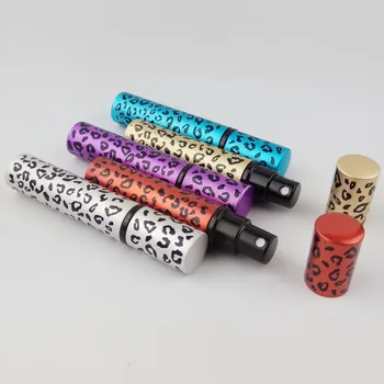 

1PC 8ml Portable Mini Perfume Glass Bottle Travel Aluminum Spray Atomizer Empty Metal Parfume Atomiser Sprayer Easy Carry