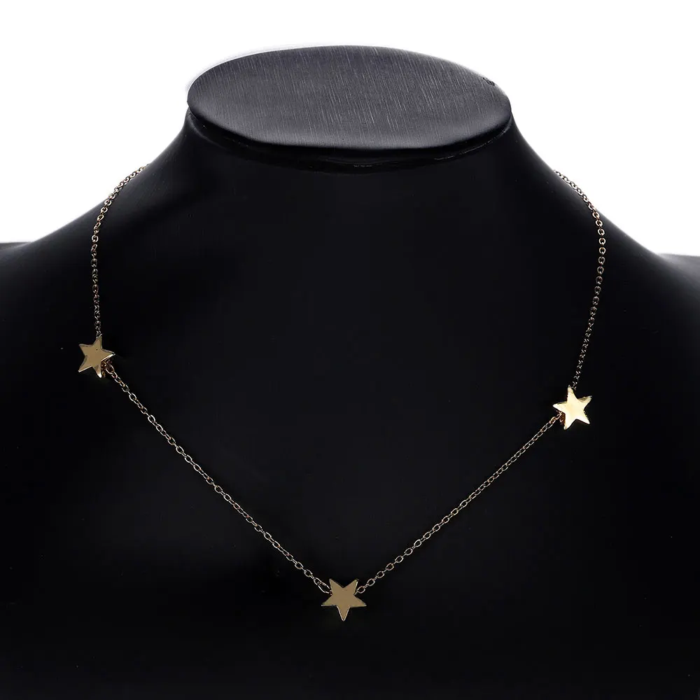 Kalung Choker Bintang 3 Bintang Tiga 