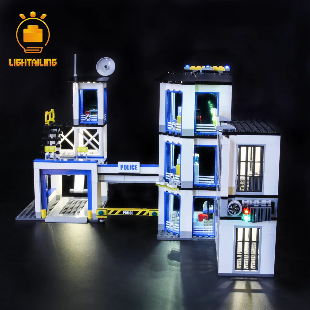 LIGHTAILING светодиодный светильник комплект для 60141 городская серия-полицейский станция строительные блоки светильник