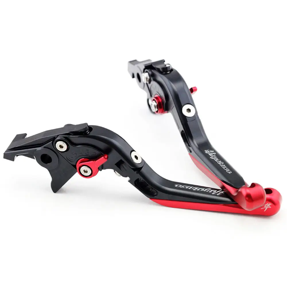 Выдвижной Складной тормозной рычаг сцепления для Suzuki Hayabusa GSXR1300 1999-2007 00 01 02 03 04 05 06, цвета: черный и красный