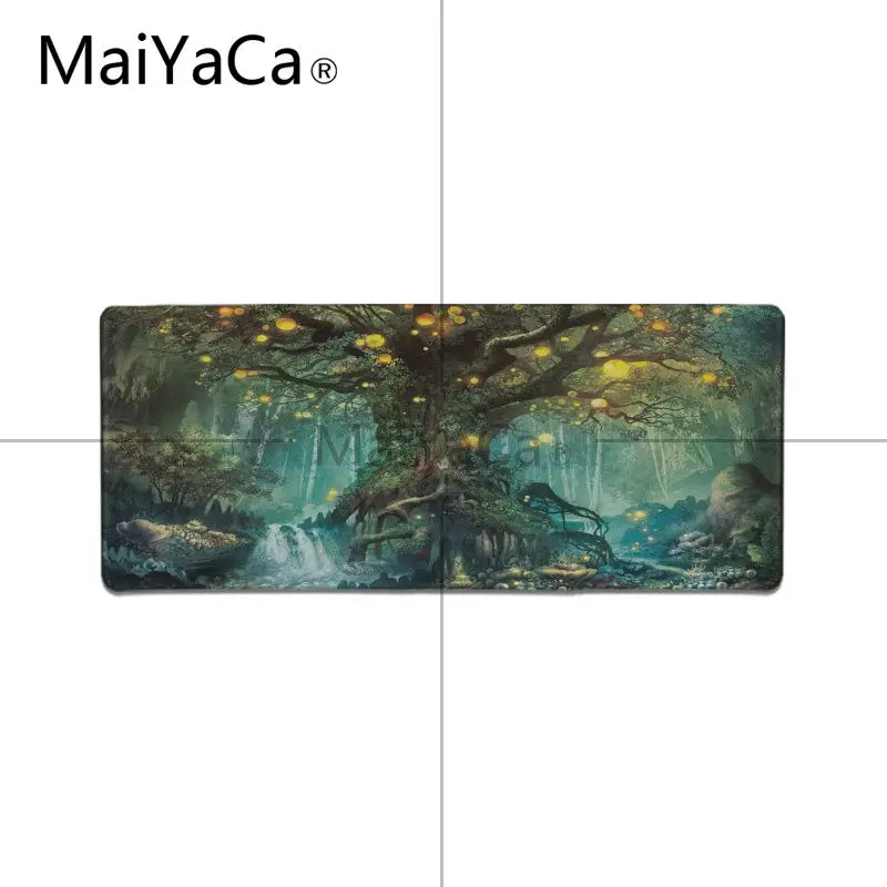 Новое поступление коврик для мыши MaiYaCa с изображением пейзажа и дерева