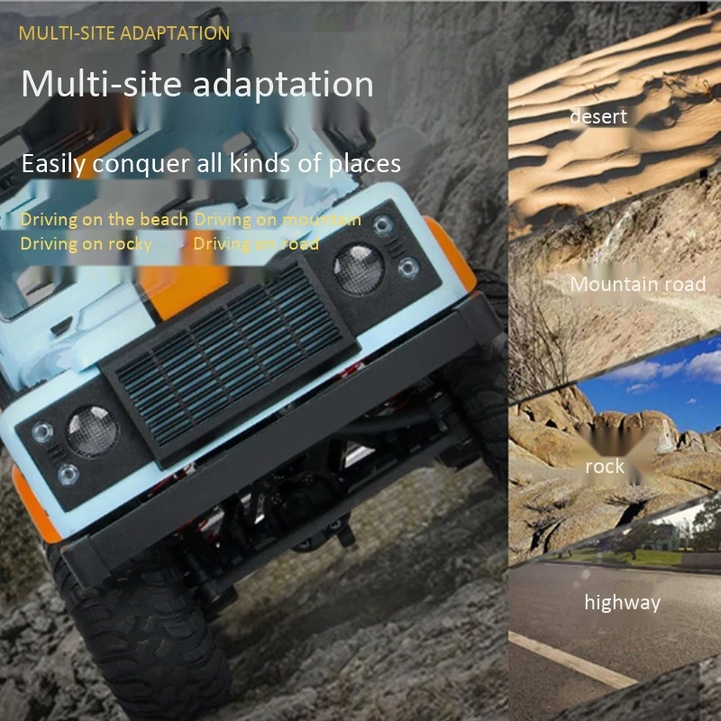 2,4G 1/12 RC грузовик 4WD RTR внедорожный автомобиль Рок Гусеничный RC грузовик багги RC грузовик с фарой дистанционного управления автомобиль игрушка подарок для Chil