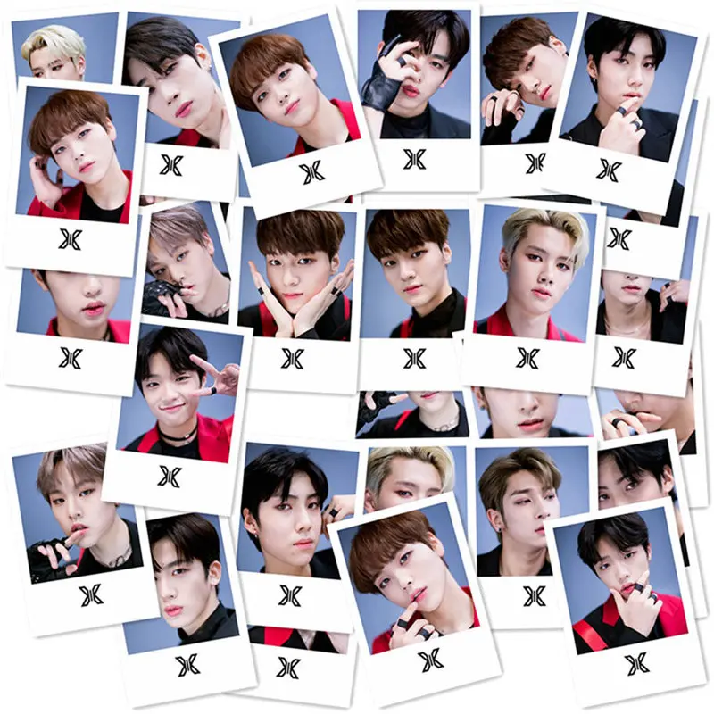 

40Pcs/Set KPOP Produce X101 X1 Album Self Made Paper Lomo Card Photo Card Poster Photocard Fans Gift Collection Stationery Set